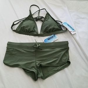 Sporti Boyshort Swim Set NWT